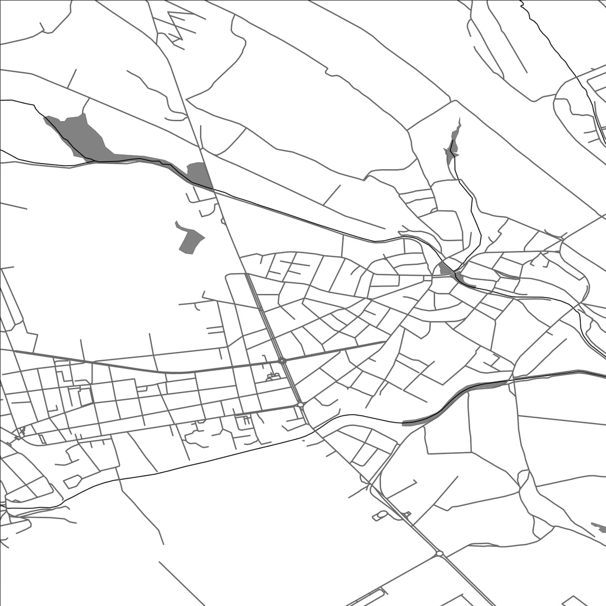 ROAD MAP OF KOSTINBROD, BULGARIA BY MAPBAKES