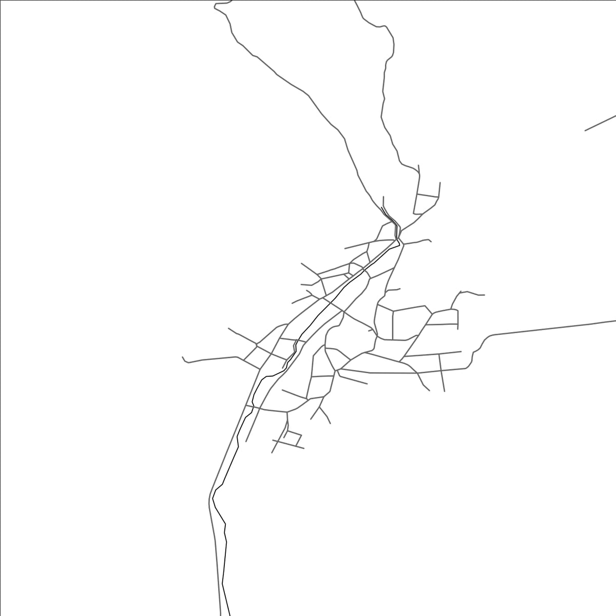 ROAD MAP OF MORTAGONOVO, BULGARIA BY MAPBAKES