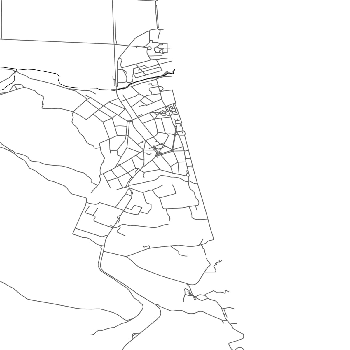 ROAD MAP OF OBZOR, BULGARIA BY MAPBAKES
