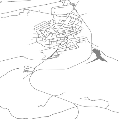 ROAD MAP OF OMURTAG, BULGARIA BY MAPBAKES