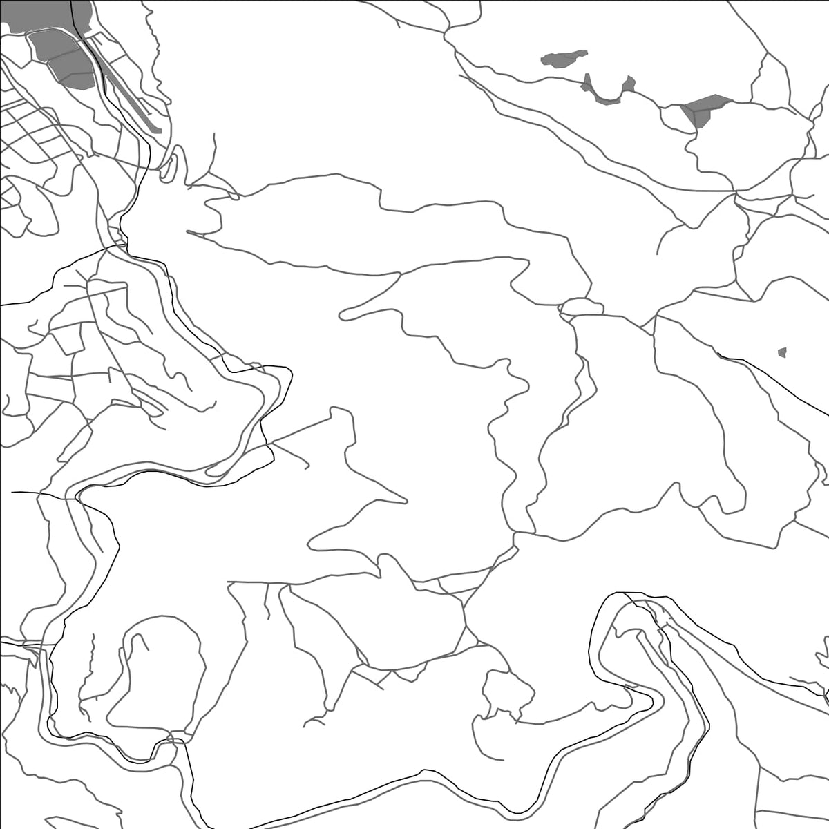 ROAD MAP OF PANCHAREVO, BULGARIA BY MAPBAKES