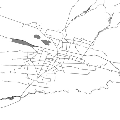 ROAD MAP OF PETARCH, BULGARIA BY MAPBAKES