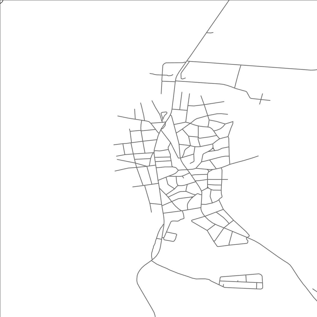 ROAD MAP OF POLIKRAYSHTE, BULGARIA BY MAPBAKES