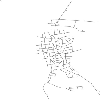 ROAD MAP OF POLIKRAYSHTE, BULGARIA BY MAPBAKES
