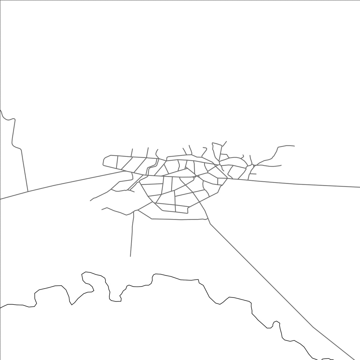 ROAD MAP OF PROSENIK, BULGARIA BY MAPBAKES