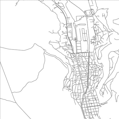 ROAD MAP OF PROVADIA, BULGARIA BY MAPBAKES