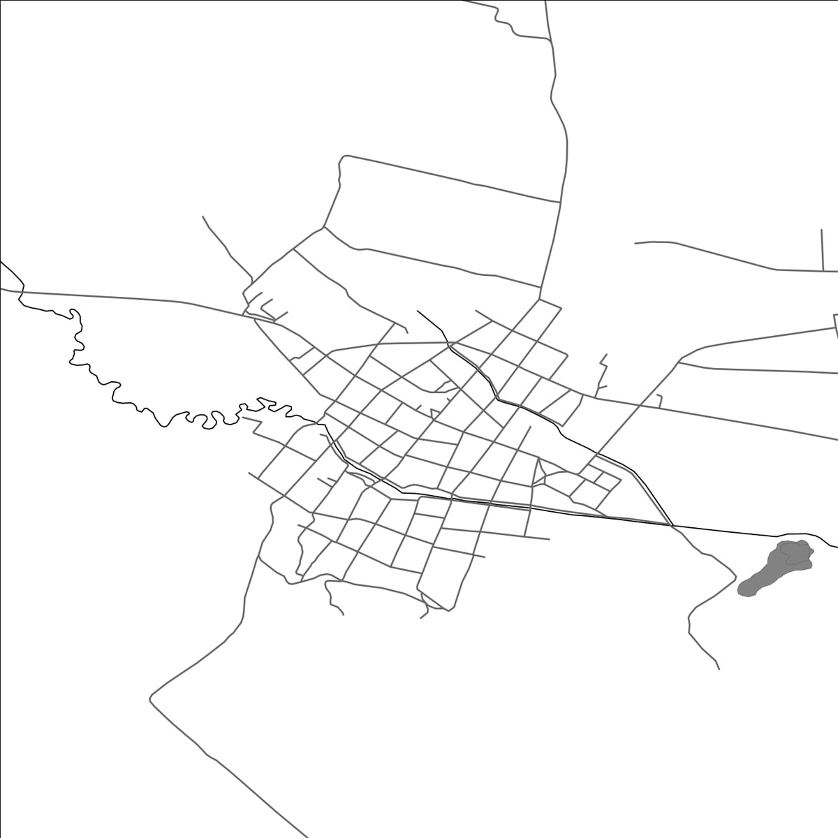 ROAD MAP OF RAVNETS, BULGARIA BY MAPBAKES