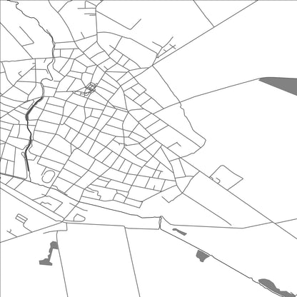 ROAD MAP OF SAEDINENIE, BULGARIA BY MAPBAKES