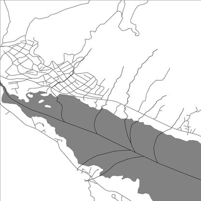 ROAD MAP OF SARNITSA, BULGARIA BY MAPBAKES