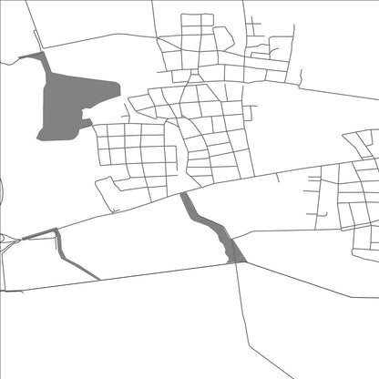 ROAD MAP OF SKUTARE, BULGARIA BY MAPBAKES