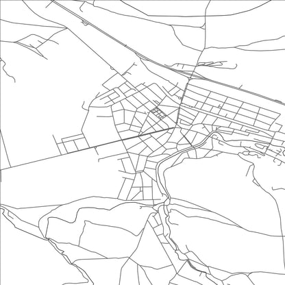 ROAD MAP OF SLIVNITSA, BULGARIA BY MAPBAKES