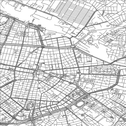 ROAD MAP OF SOFIA, BULGARIA BY MAPBAKES