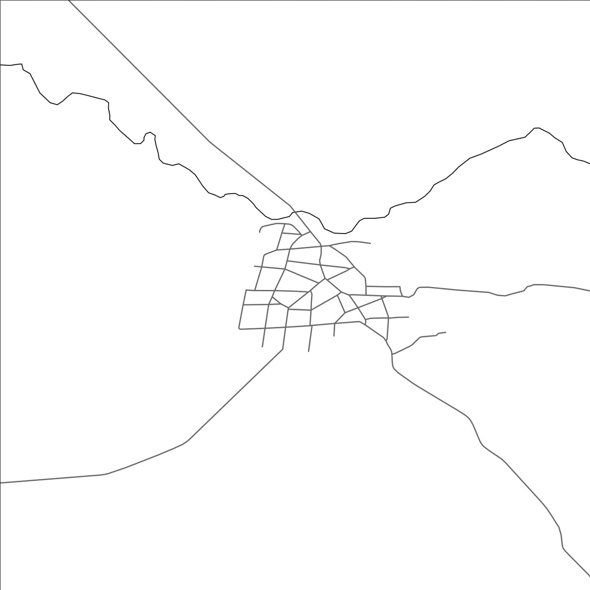 ROAD MAP OF STRATSIN, BULGARIA BY MAPBAKES
