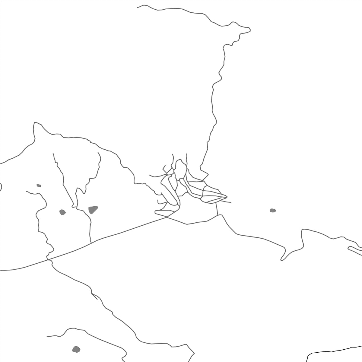 ROAD MAP OF VAKLINOVO, BULGARIA BY MAPBAKES