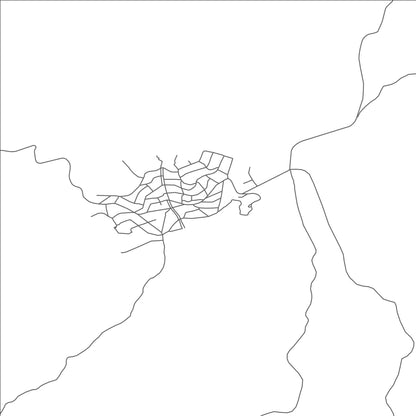 ROAD MAP OF VALKOSEL, BULGARIA BY MAPBAKES