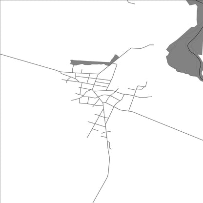ROAD MAP OF VINITSA, BULGARIA BY MAPBAKES