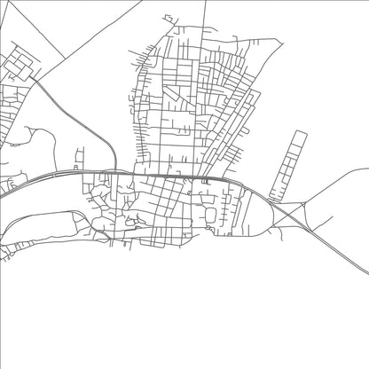 ROAD MAP OF BOCA CHICA, DOMINICAN REPUBLIC BY MAPBAKES