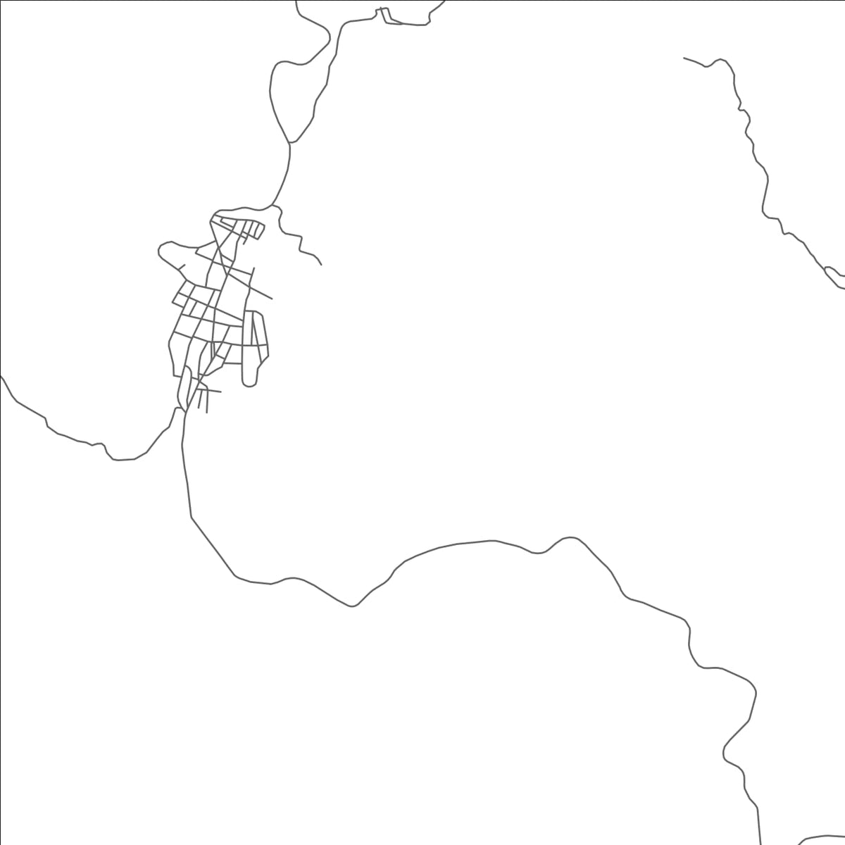 ROAD MAP OF BOHECHIO, DOMINICAN REPUBLIC BY MAPBAKES