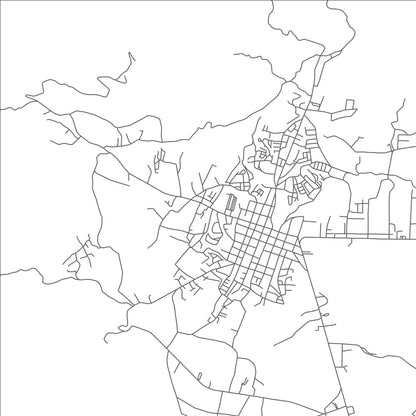 ROAD MAP OF CONSTANZA, DOMINICAN REPUBLIC BY MAPBAKES