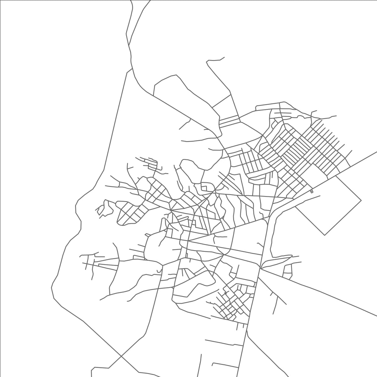 ROAD MAP OF CONSUELITO, DOMINICAN REPUBLIC BY MAPBAKES
