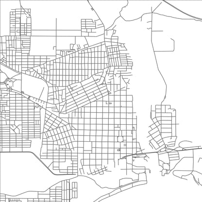 ROAD MAP OF LA ROMANA, DOMINICAN REPUBLIC BY MAPBAKES