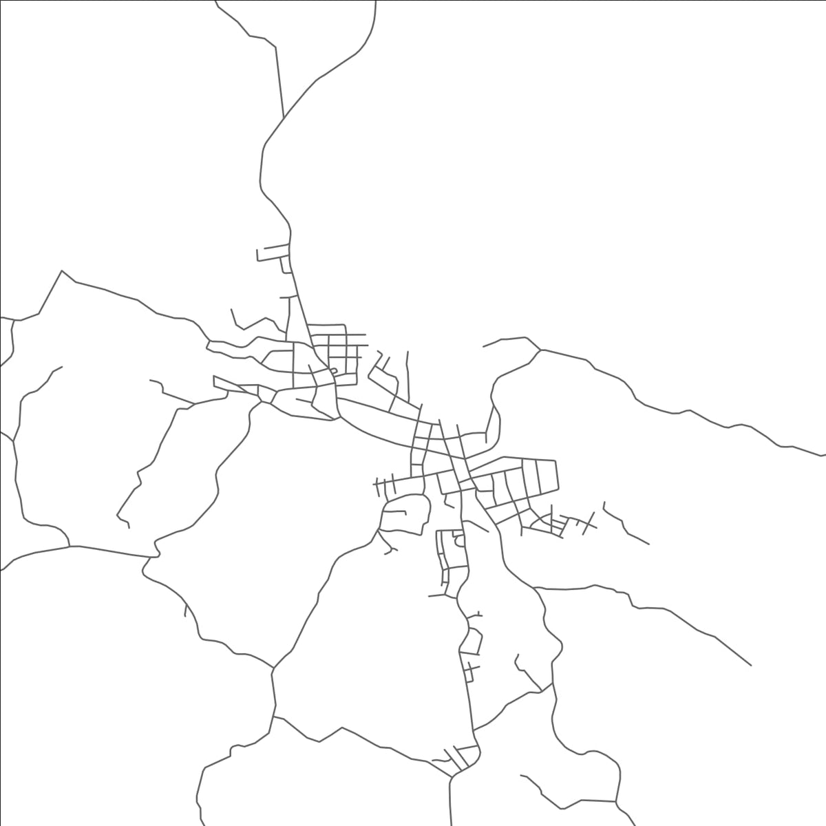 ROAD MAP OF LOMA DE CABRERA, DOMINICAN REPUBLIC BY MAPBAKES