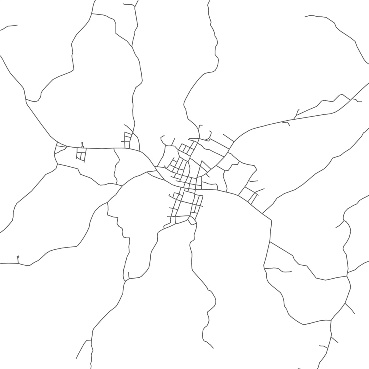 ROAD MAP OF LOS ALMACIGOS, DOMINICAN REPUBLIC BY MAPBAKES