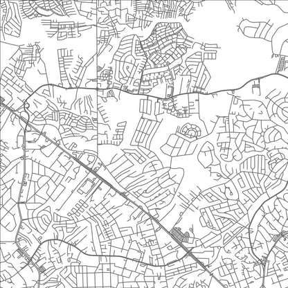 ROAD MAP OF LOS MINAS, DOMINICAN REPUBLIC BY MAPBAKES