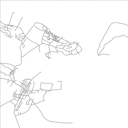 ROAD MAP OF LUPERON, DOMINICAN REPUBLIC BY MAPBAKES