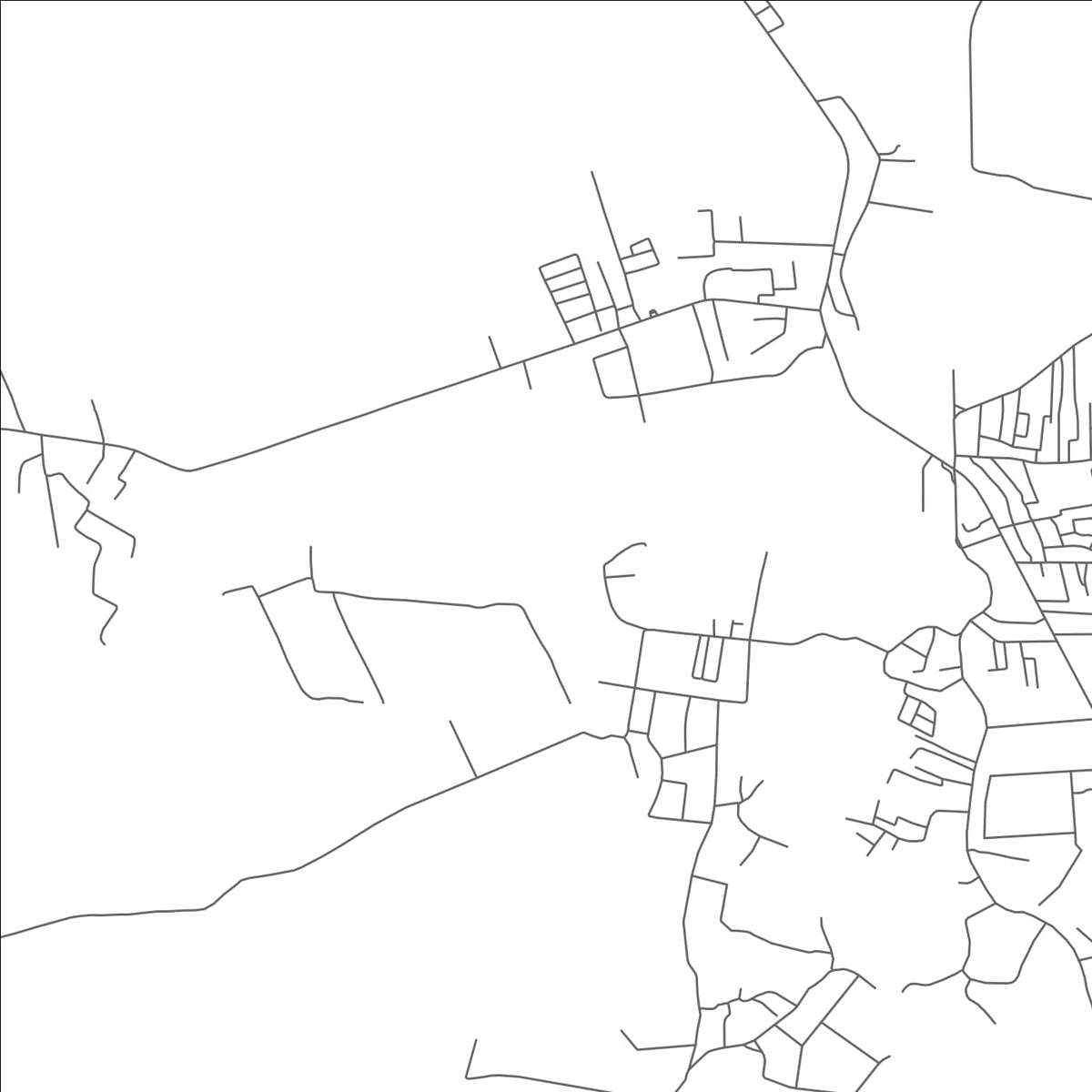 ROAD MAP OF SABANETA DE YASICA, DOMINICAN REPUBLIC BY MAPBAKES