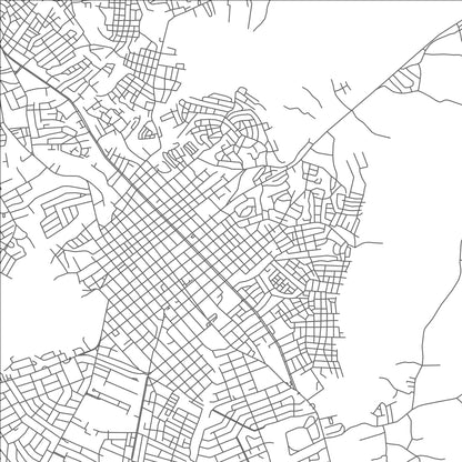 ROAD MAP OF SAN FRANCISCO DE MACORIS, DOMINICAN REPUBLIC BY MAPBAKES