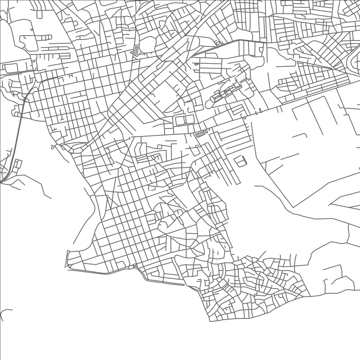 ROAD MAP OF SAN PEDRO DE MACORIS, DOMINICAN REPUBLIC BY MAPBAKES