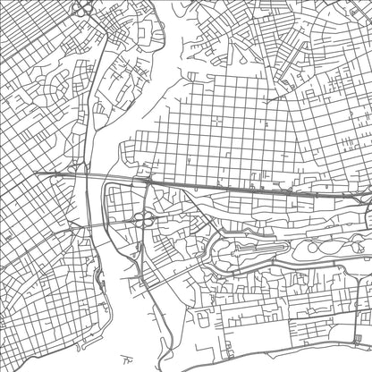 ROAD MAP OF SANTO DOMINGO ESTE, DOMINICAN REPUBLIC BY MAPBAKES