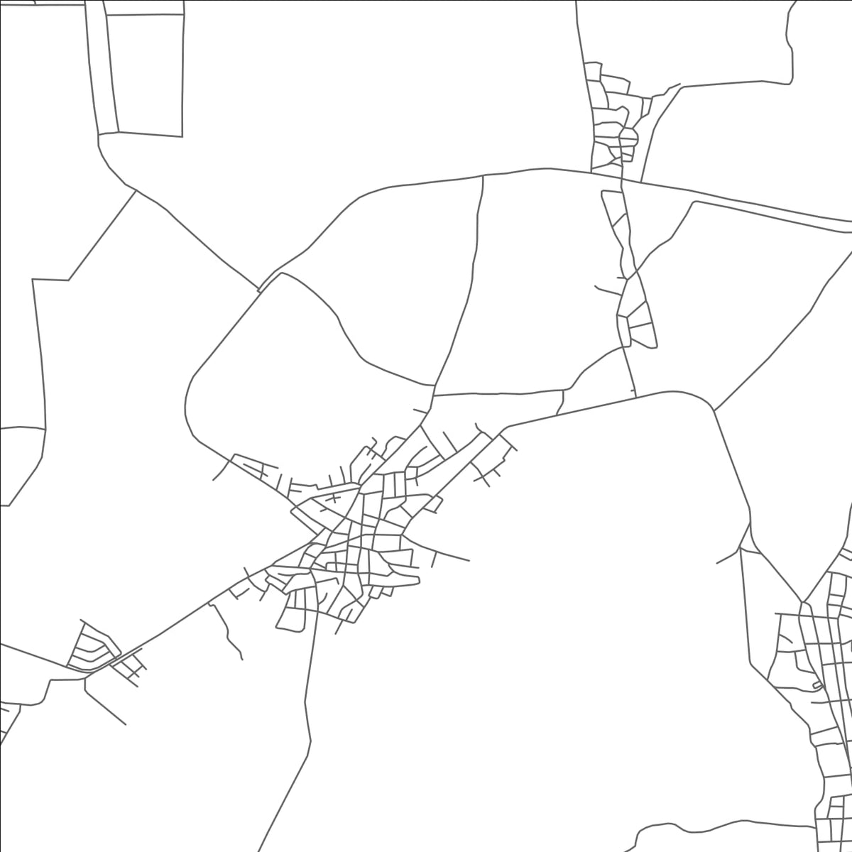 ROAD MAP OF TAMAYO, DOMINICAN REPUBLIC BY MAPBAKES
