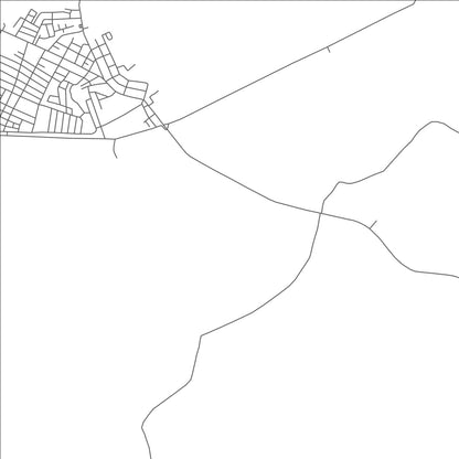 ROAD MAP OF VILLA RIVA, DOMINICAN REPUBLIC BY MAPBAKES