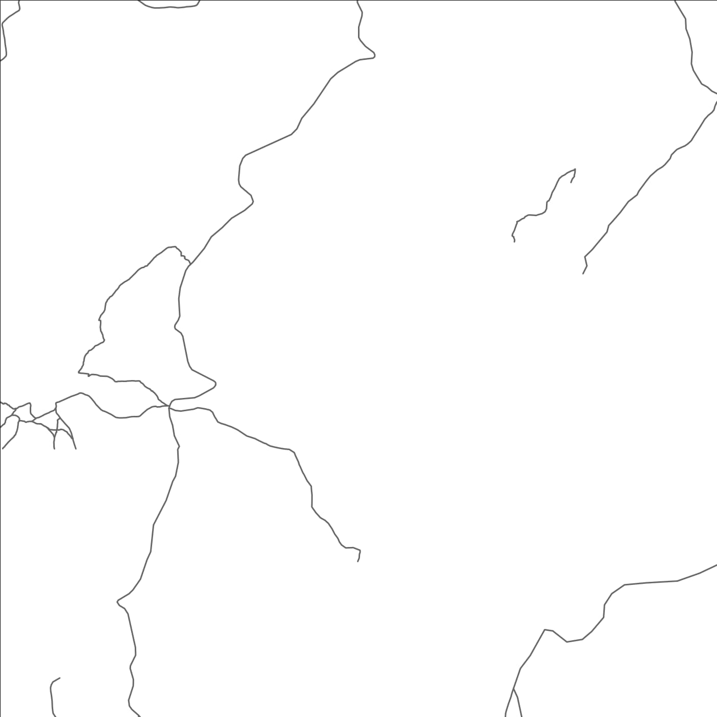 ROAD MAP OF DALABA, GUINEA BY MAPBAKES