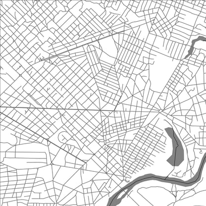 ROAD MAP OF KANKAN, GUINEA BY MAPBAKES