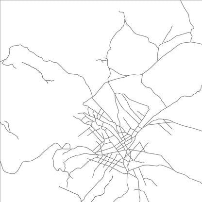 ROAD MAP OF MALI, GUINEA BY MAPBAKES