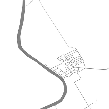 ROAD MAP OF CHARITY, GUYANA BY MAPBAKES