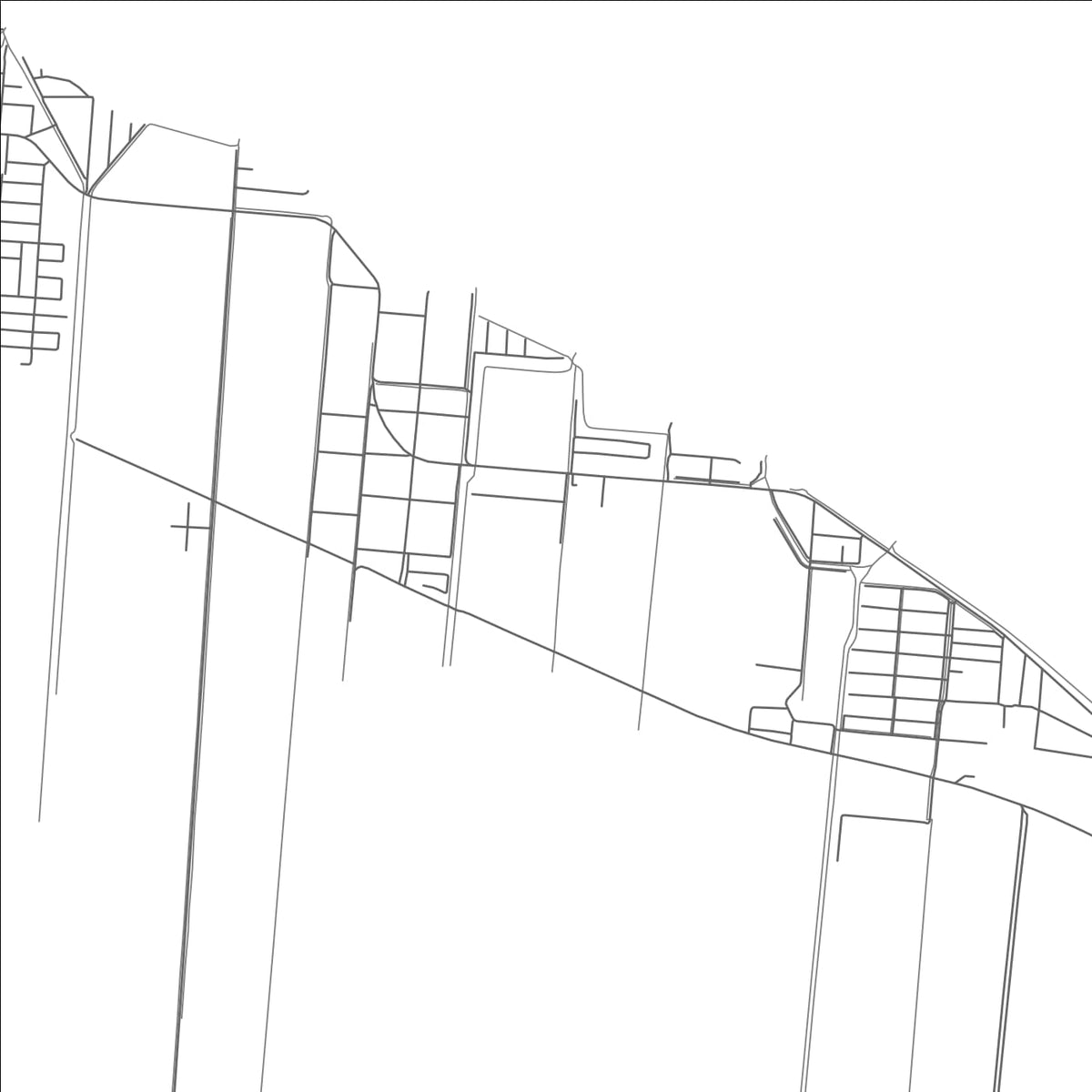 ROAD MAP OF DEN AMSTEL, GUYANA BY MAPBAKES