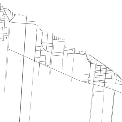 ROAD MAP OF DEN AMSTEL, GUYANA BY MAPBAKES
