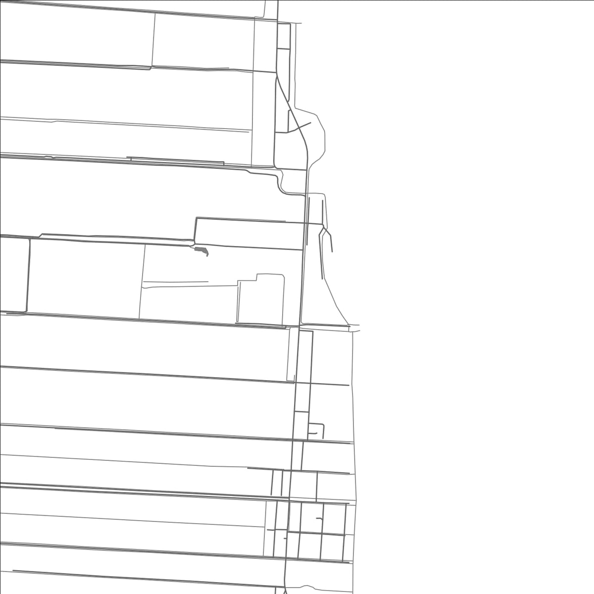 ROAD MAP OF HAMPTON COURT, GUYANA BY MAPBAKES