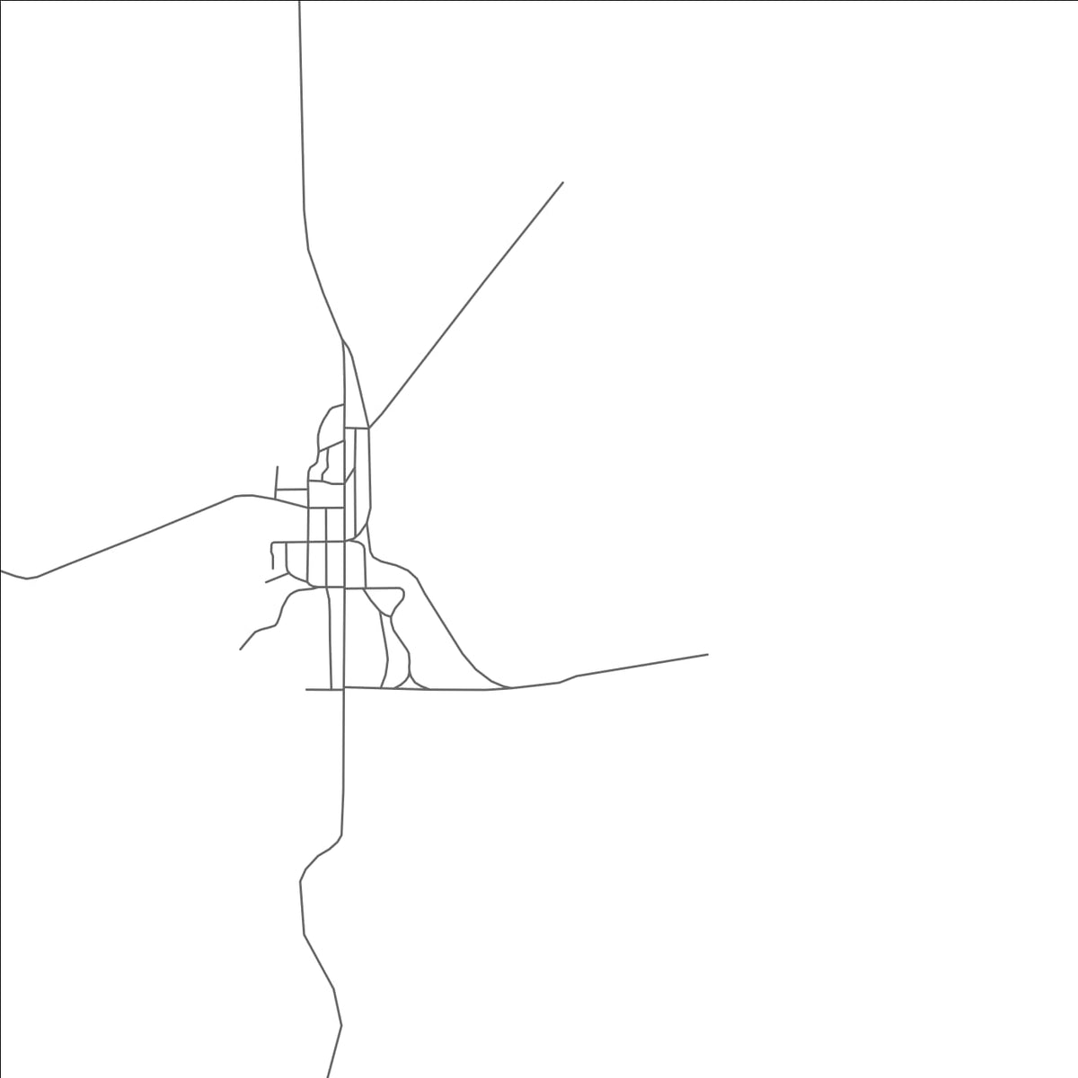 ROAD MAP OF ITUNI, GUYANA BY MAPBAKES