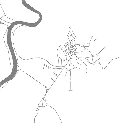 ROAD MAP OF KWAKWANI, GUYANA BY MAPBAKES