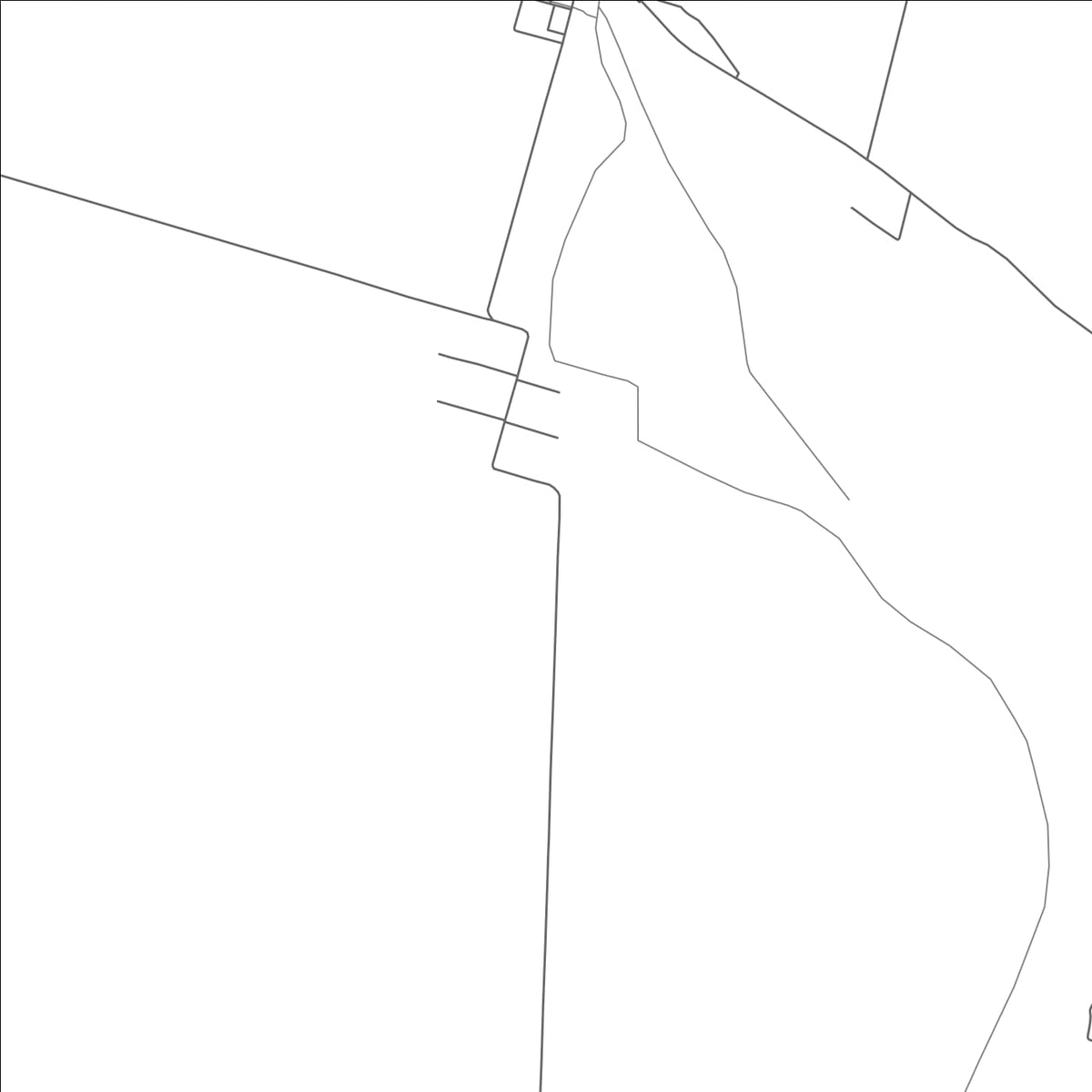 ROAD MAP OF MAHAICONY VILLAGE, GUYANA BY MAPBAKES