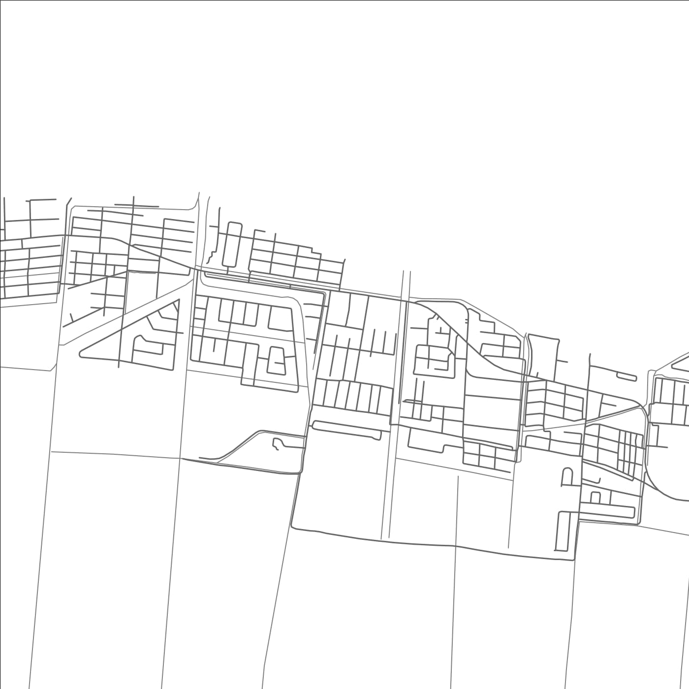 ROAD MAP OF UITVLUGT, GUYANA BY MAPBAKES