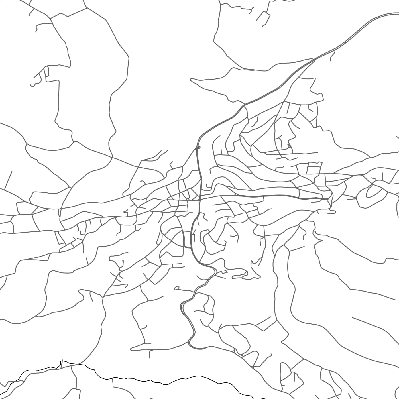 ROAD MAP OF ‘AJLŪN, JORDAN BY MAPBAKES