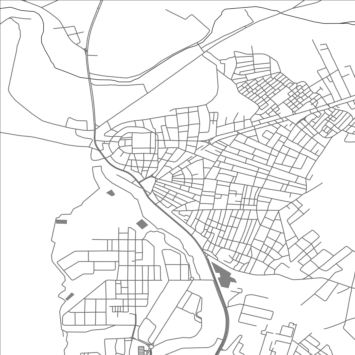 ROAD MAP OF AL HĀSHIMĪYAH, JORDAN BY MAPBAKES