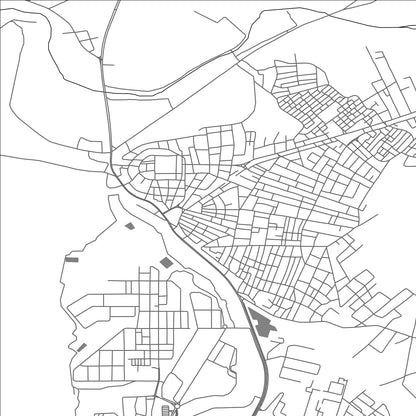 ROAD MAP OF AL HĀSHIMĪYAH, JORDAN BY MAPBAKES