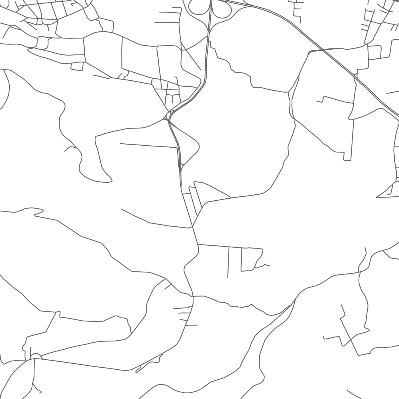 ROAD MAP OF AL ḨIŞN, JORDAN BY MAPBAKES